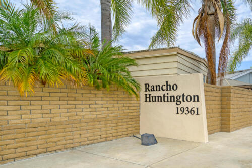 Rancho Huntington Sign